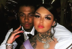 blueface with his girlfriend